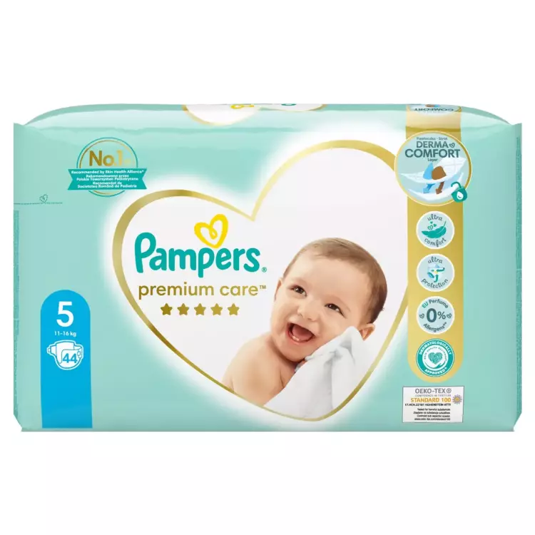 Pampers Premium Care nadrágpelenka 5-ös 11-16 kg 44x