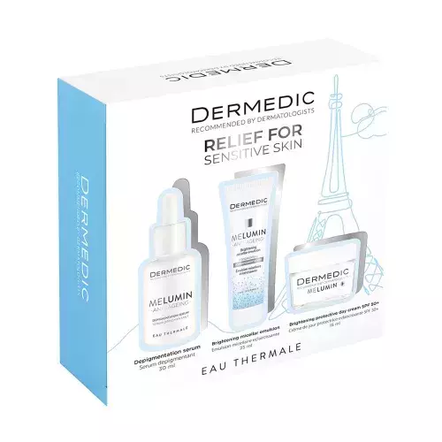 Dermedic Melumin szett pigmentfoltok ellen 30+25+15ml