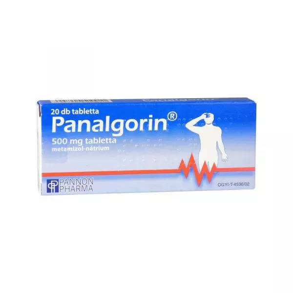 Panalgorin 500 mg tabletta 20x Panalgorin 500 mg tabletta 20x