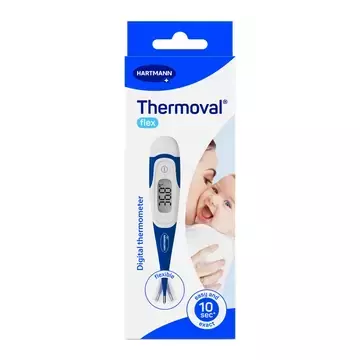 THERMOVAL Kids Lázmérő digitális flexibilis 1x