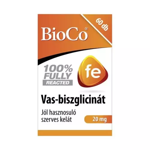 BioCo Vas-biszglicinát 20 mg tabletta 60x