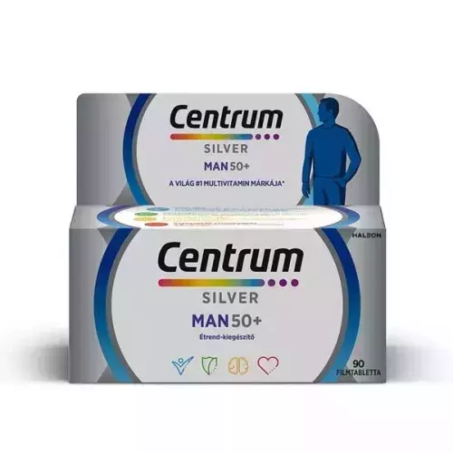 Centrum Silver Man 50+ étrendkiegészítő filmtabl. 90x