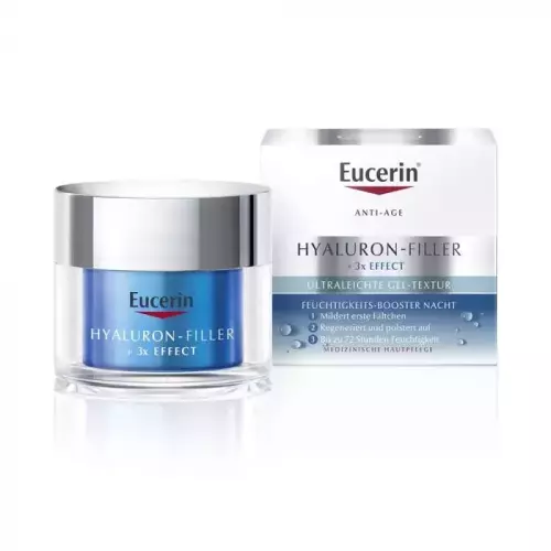 Eucerin Hyaluron-Filler hidratáló ráncfelttöltő arckrém éjszakai 50ml