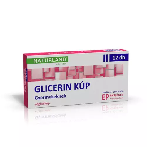 Naturland Glicerin kúp gyerekeknek 1500 mg 12x