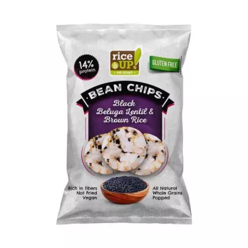 Rice Up proteines chips beluga lencsével 60g
