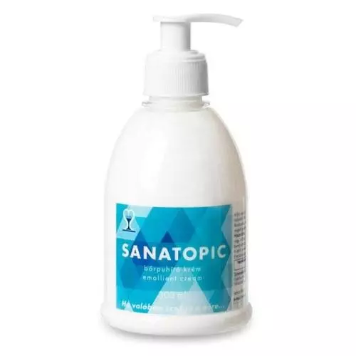Sanatopic bőrpuhító testápoló krém 300ml Sanatopic bőrpuhító testápoló krém 300ml