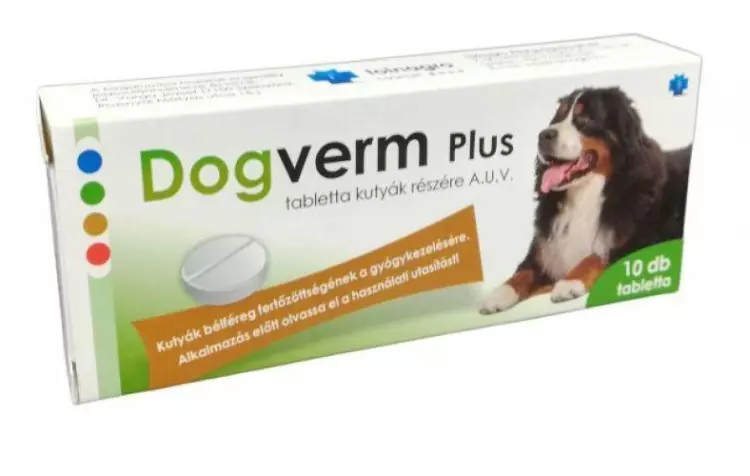Dogverm Plus tabletta A.U.V. 20x Dogverm Plus tabletta A.U.V. 20x