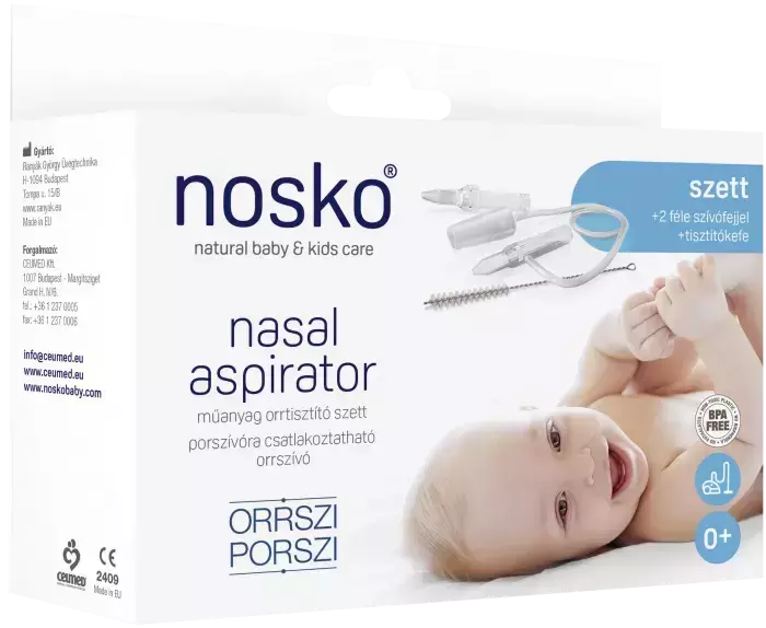 Nosko Orrszi Porszi orrtisztító szett műanyag 1x