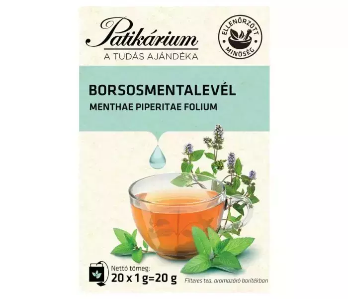 Borsosmentalevél tea filteres PATIKÁRIUM 20x1g
