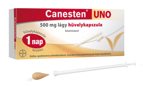 Canesten Uno 500 mg lágy hüvelykapszula 1x