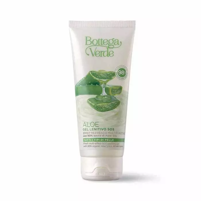 Bottega Verde Aloe Vera SOS nyugtató gél 100ml Bottega Verde Aloe Vera SOS nyugtató gél 100ml
