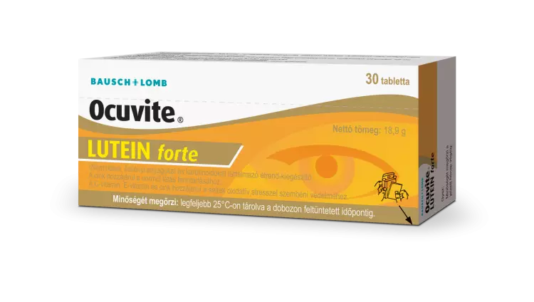 Ocuvite lutein forte tabletta 30x