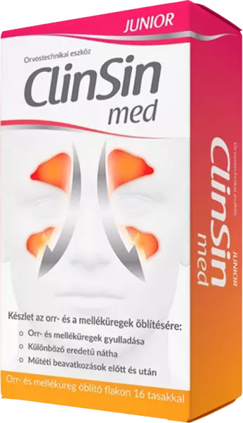 ClinSin med Junior orr-és melléküregöblítő készlet 1x