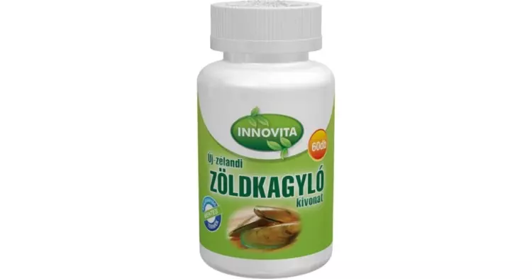 BioCo InnoVita Új-zélandi zöldkagyló kapszula 60x BioCo InnoVita Új-zélandi zöldkagyló kapszula 60x