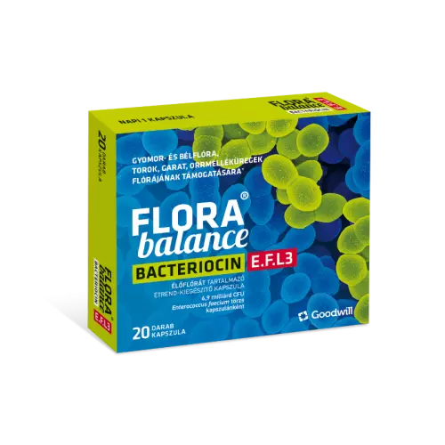 Florabalance Bacteriocin E.F.L3 élőflórás kapszula 20x