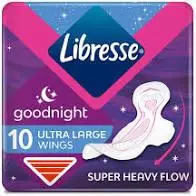 Libresse Ultra Thin Goodnight Wing 10x Libresse Ultra Thin Goodnight Wing 10x