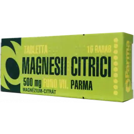 Magnesii citrici Parma 500 mg tabletta 10x Magnesii citrici Parma 500 mg tabletta 10x