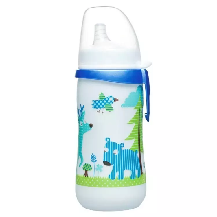 Nip itatópohár itatócsőrrel 12 hótól 330ml fiú 1x Nip itatópohár itatócsőrrel 12 hótól 330ml fiú 1x