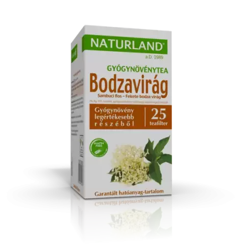 NATURLAND Bodzavirág filteres 25x1g