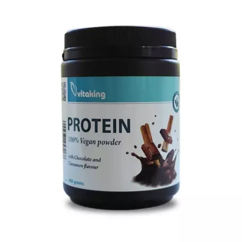 Vitaking Vegan Protein csoki-fahéj 400g