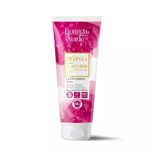 BottegaVerde Peonia Acido Ialuronico testápoló 200ml