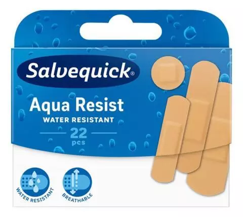 Salvequick AquaResist sebtapasz vízálló 4 méret 22x