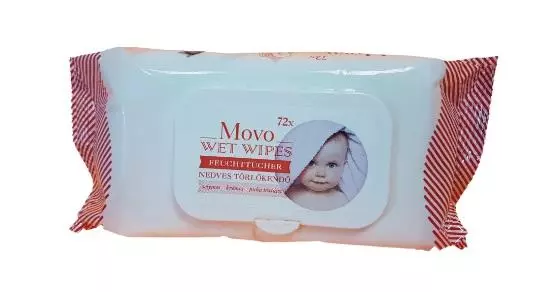 MovoMed nedves törlőkendő 72x MovoMed nedves törlőkendő 72x