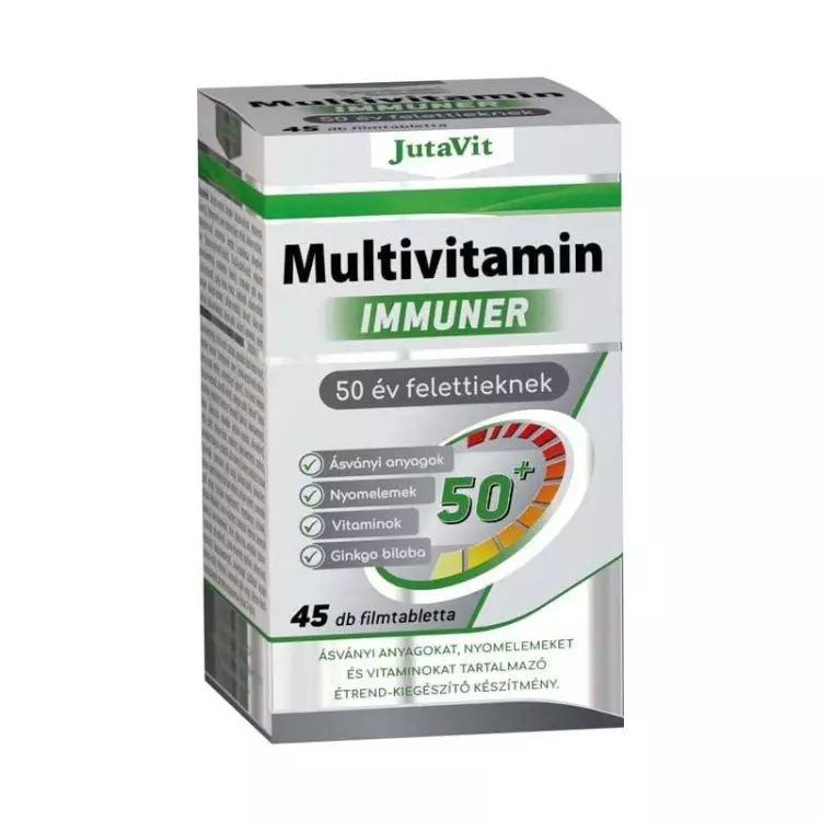 JutaVit Multivitamin Senior 50+ tabletta 45x JutaVit Multivitamin Senior 50+ tabletta 45x