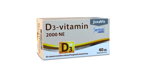 JutaVit D3-vitamin 2000 NE kapszula 40x