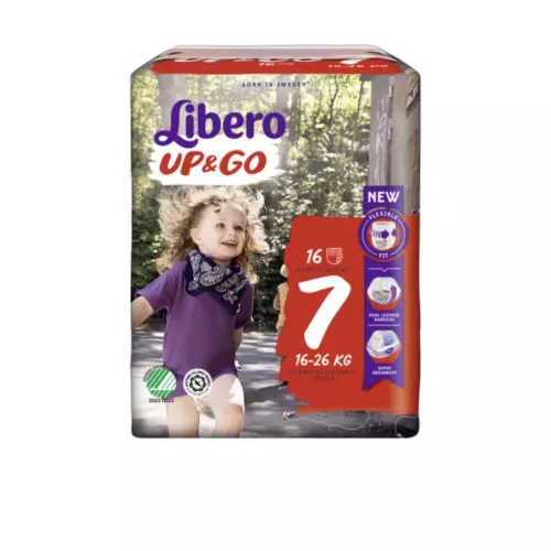 Libero Up&Go bugyipelenka 7   16-26kg 16x
