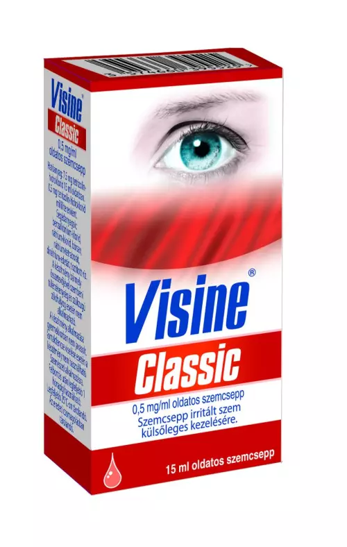 Visine Classic 0,5 mg/ml oldatos szemcsepp 15ml