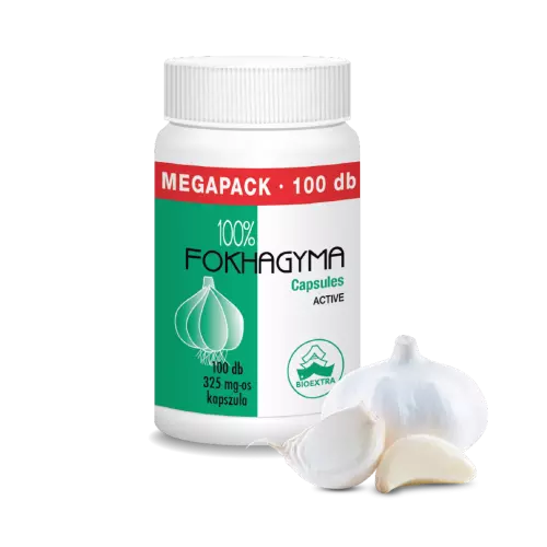 Bioextra Fokhagyma kapszula megapack 100x