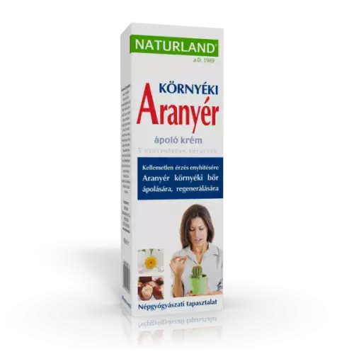 Naturland Aranyér környéki ápoló krém 100ml