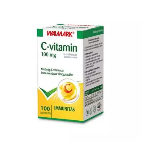 Walmark C-vitamin 100 mg narancs rágótabletta 100x