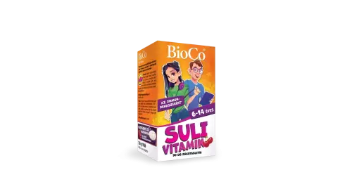 BioCo Suli vitamin rágótabletta cseresznye 90x
