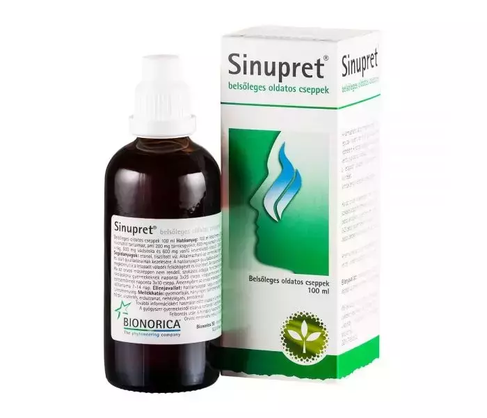 Sinupret belsőleges oldatos cseppek 100ml Sinupret belsőleges oldatos cseppek 100ml