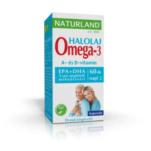Naturland Halolaj kapszula 60x