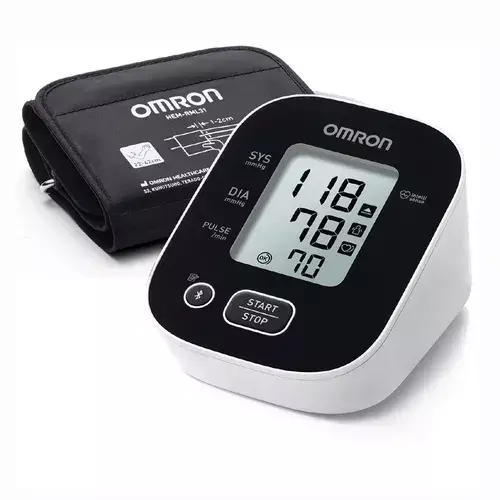 OMRON M2 Intelli IT+ felkaros okos-vérnyomásmérő Bluetooth adatátvitellel HEM-7146T2-EBK