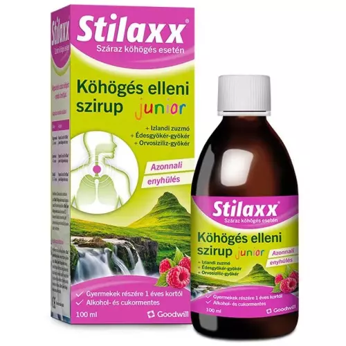 Stilaxx Junior köhögés elleni szirup 100ml