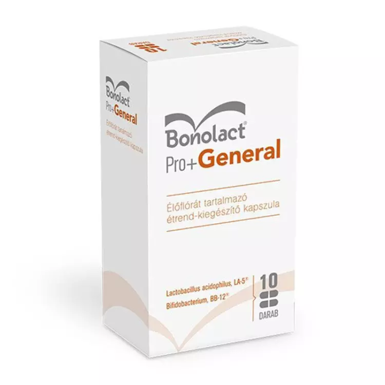 Bonolact Pro+General étrendkiegészítő kapszula 10x Bonolact Pro+General étrendkiegészítő kapszula 10x