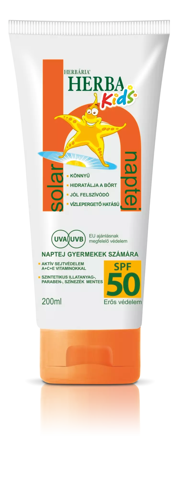 Herbária Herba Kids naptej SPF50 200ml Herbária Herba Kids naptej SPF50 200ml