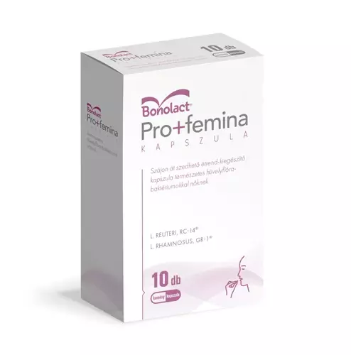 Bonolact Pro+Femina étrendkiegészítő kapszula 10x