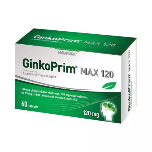 GinkoPrim MAX 120 mg tabletta 60x