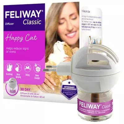 Feliway Classic párologtató készülék+ utántöltő A.U.V. 1x