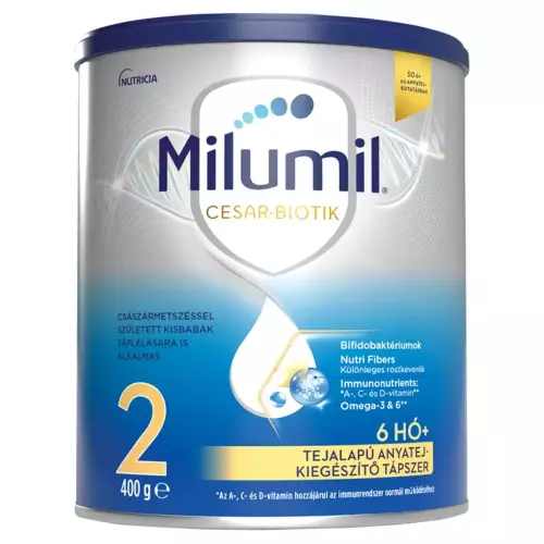 Milumil Cesar-Biotik 2 anyatej-kieg. tápszer 6hó+ 400g