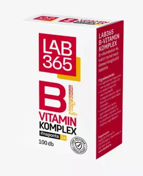 LAB365 B-vitamin komplex tabletta 100x
