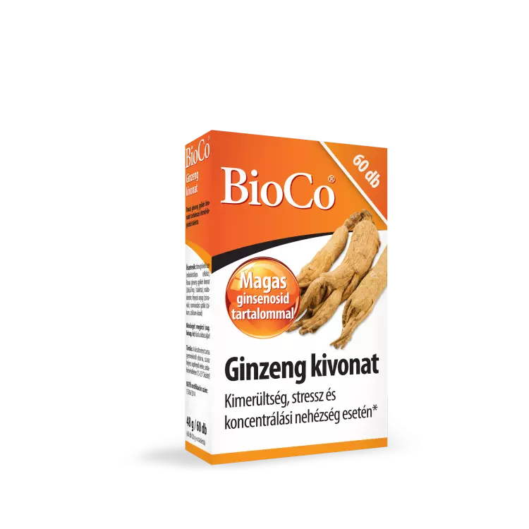 BioCo Ginzeng kivonat tabletta 60x BioCo Ginzeng kivonat tabletta 60x