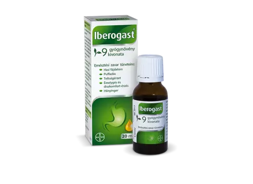 Iberogast Nonaherba belsőleges oldatos cseppek 1x20ml