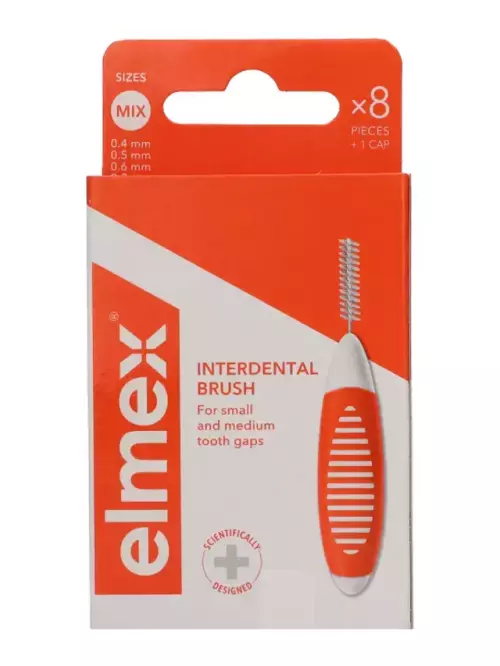 Elmex fogköztisztító kefe mix 8x