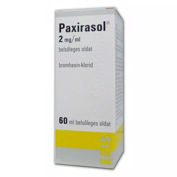 Paxirasol 2 mg/ml belsőleges oldat 60ml Paxirasol 2 mg/ml belsőleges oldat 60ml